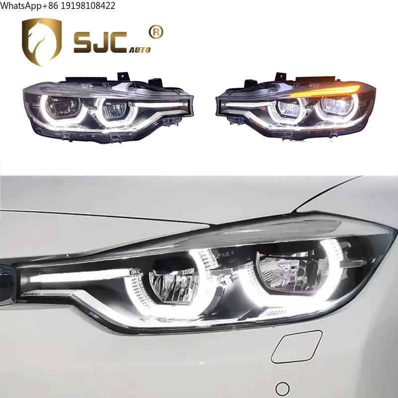 Фара SJC Auto для BMW 3 серии F30 F35 13-15, модифицированная, с LED-дневными ходовыми огнями «Ангельские глазки»
Фара SJC Auto для BMW 3 серии F30 F35 13-15, модифицированная, с LED-дневными ходовыми огнями «Ангельские глазки»