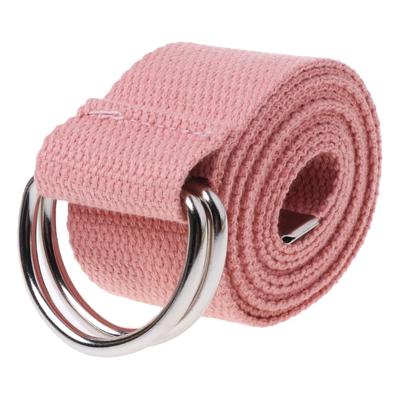 Teenager Boys Girls Students Double Ring Buckle Waist Belt Canvas Solid Color
Teenager Boys Girls Students Double Ring Buckle Waist Belt Canvas Solid Color