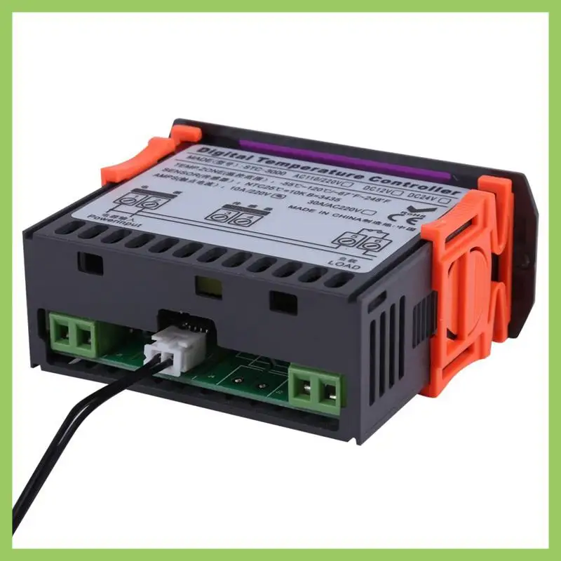 STC-3000 Plastic Digital Temperature Controller Thermostat Touch Digital Thermostat With Sensor 110-220V 30A
STC-3000 Plastic Digital Temperature Controller Thermostat Touch Digital Thermostat With Sensor 110-220V 30A