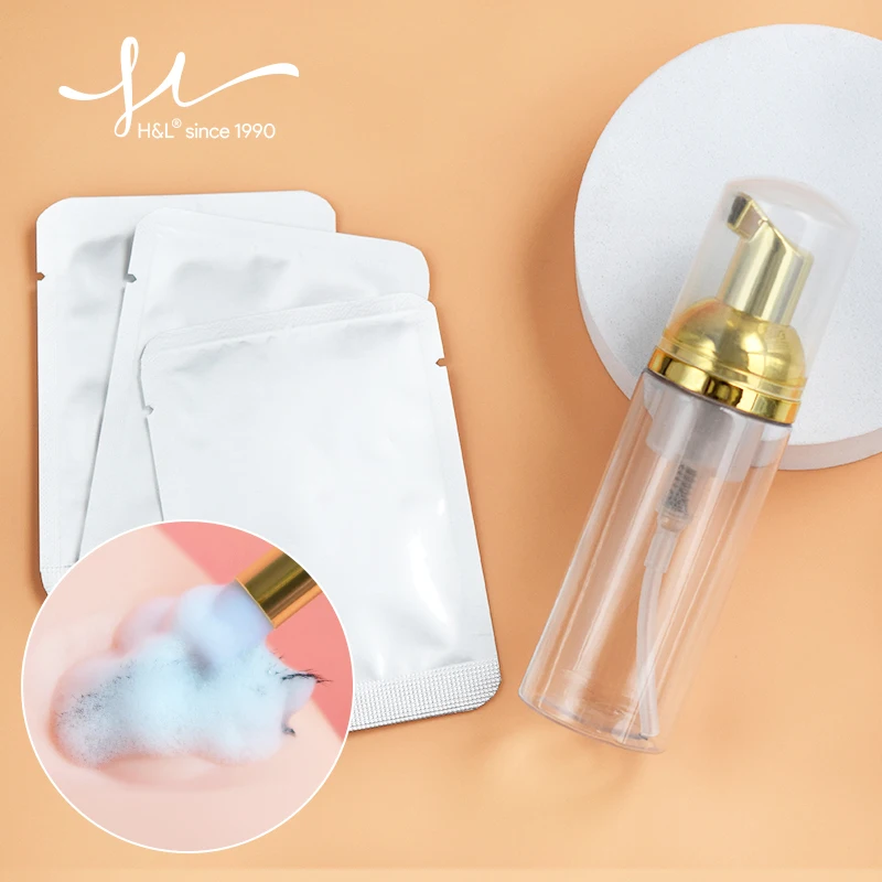 H&L SINCE 1990 Eyelash Extension Shampoo Foam High Quality Makeup Tools Deep Clean Remover Glue
H&L SINCE 1990 Eyelash Extension Shampoo Foam High Quality Makeup Tools Deep Clean Remover Glue