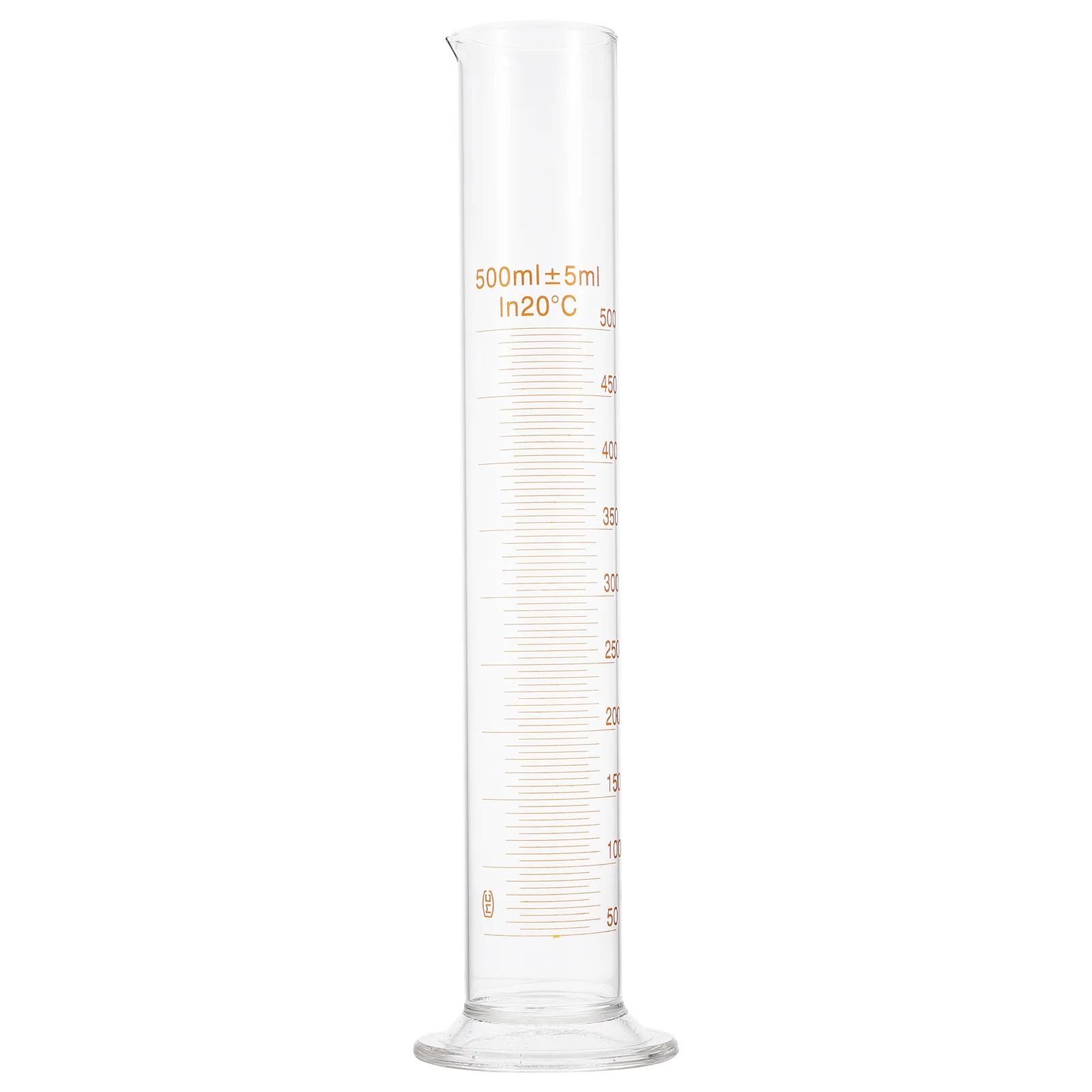 Glass Graduated Cylinder 500Ml Professional Laboratory Measuring Cylinder Stable Base Precise Scale for Educational Science Use
Glass Graduated Cylinder 500Ml Professional Laboratory Measuring Cylinder Stable Base Precise Scale for Educational Science Use