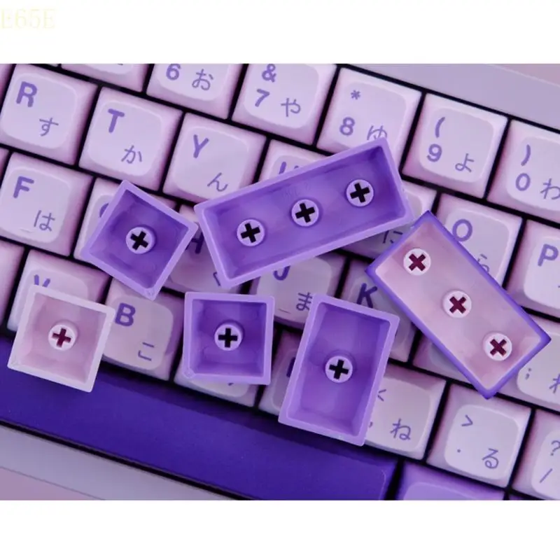 E65e Толстая PBT Dye sub xda Клавицы 134 Ключи Клюки Пурпур для 61/68/75/84/980/104/108 Механическая клавишная клавиша игра.
E65e Толстая PBT Dye sub xda Клавицы 134 Ключи Клюки Пурпур для 61/68/75/84/980/104/108 Механическая клавишная клавиша игра.