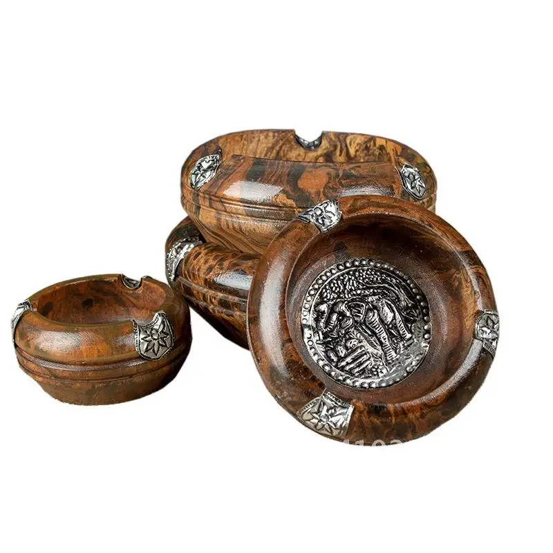 Экзотическая пепельница из цельного дерева в стиле Юго-Восточной Азии, тайская резьба по слоне, креативный декоративный аксессуар для курения разных размеров
Экзотическая пепельница из цельного дерева в стиле Юго-Восточной Азии, тайская резьба по слоне, креативный декоративный аксессуар для курения разных размеров