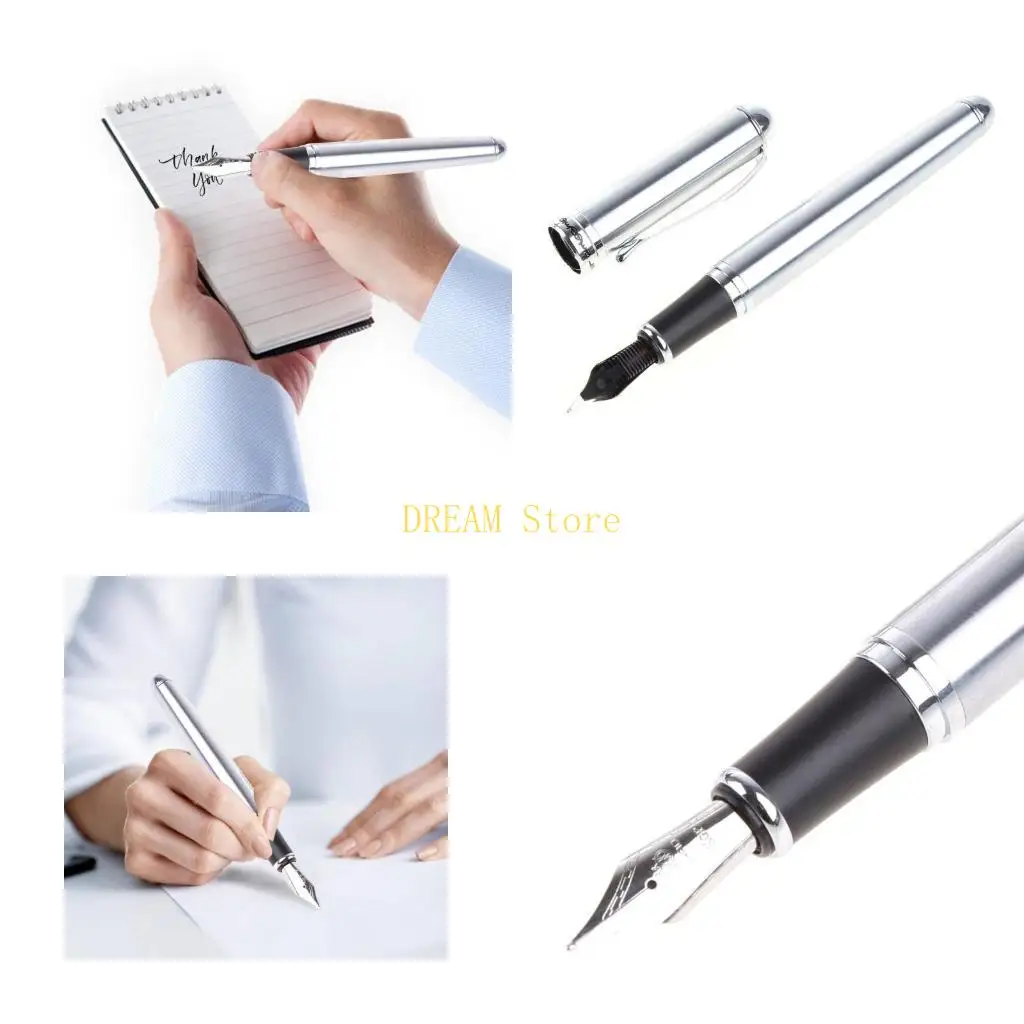 Hot Sold New Jinhao X750 Silver Stainless Steel 18KGP Nib Fountain Pen best sale
Hot Sold New Jinhao X750 Silver Stainless Steel 18KGP Nib Fountain Pen best sale