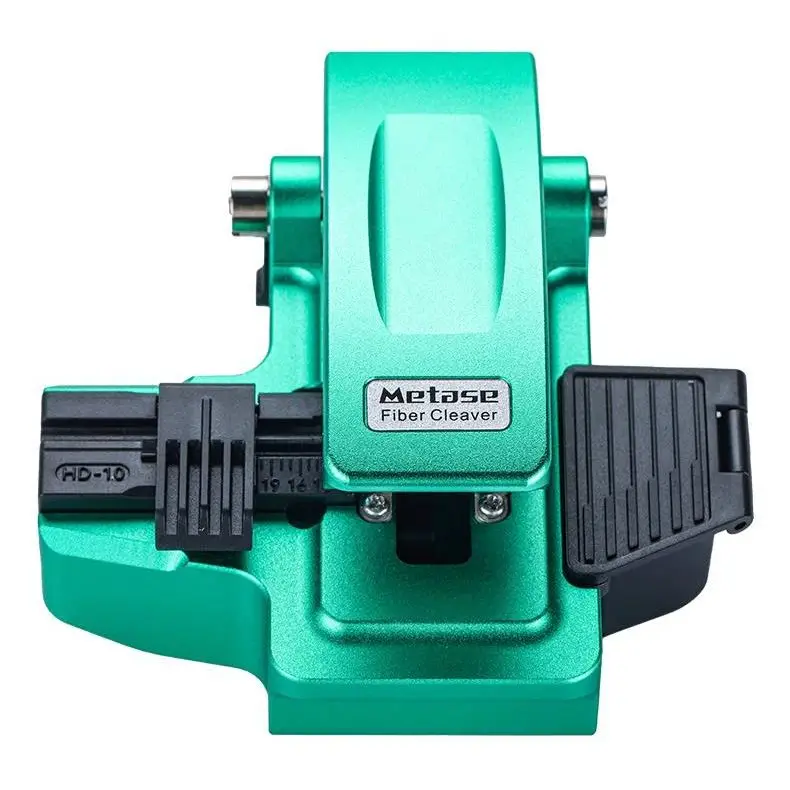 Super Precision Optic Fiber Cleaver, Automatic One-Step Fiber Fusion Splicer Cutter Tool
Super Precision Optic Fiber Cleaver, Automatic One-Step Fiber Fusion Splicer Cutter Tool