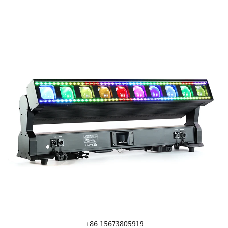 1100W RGBW IP65 Ra90 4-in-1 Zoom Pixel Beam Wash Bar LED Moving Head Light DMX512 for KTV DJ Wedding Events
1100W RGBW IP65 Ra90 4-in-1 Zoom Pixel Beam Wash Bar LED Moving Head Light DMX512 for KTV DJ Wedding Events