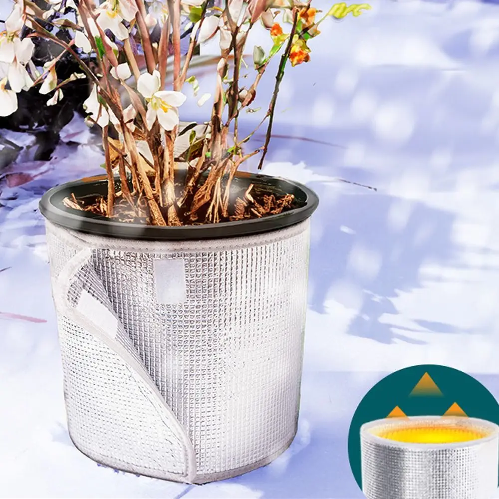 5pcs Thickened Flower Pot Insulation Cover Double-sided Aluminum Foil Film Plant Sunscreen Cover Self-adhesive Flower Pot Holder
5pcs Thickened Flower Pot Insulation Cover Double-sided Aluminum Foil Film Plant Sunscreen Cover Self-adhesive Flower Pot Holder