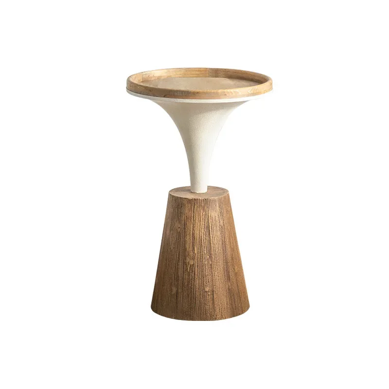 Wabi Sandy Wind Solid Wood Small Round Table Living Room Sofa Corner A few Balcony Coffee Table American Retro Small Coffe
Wabi Sandy Wind Solid Wood Small Round Table Living Room Sofa Corner A few Balcony Coffee Table American Retro Small Coffe