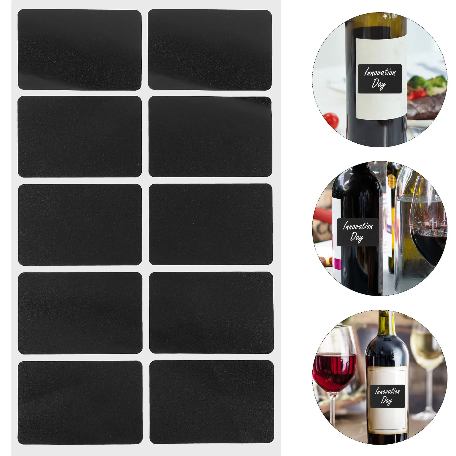10 Pieces Black Chalkboard Tags Multiuse Chalkboard Stickers for Containers Jars Label Chalk Stickers for Home Office School
10 Pieces Black Chalkboard Tags Multiuse Chalkboard Stickers for Containers Jars Label Chalk Stickers for Home Office School