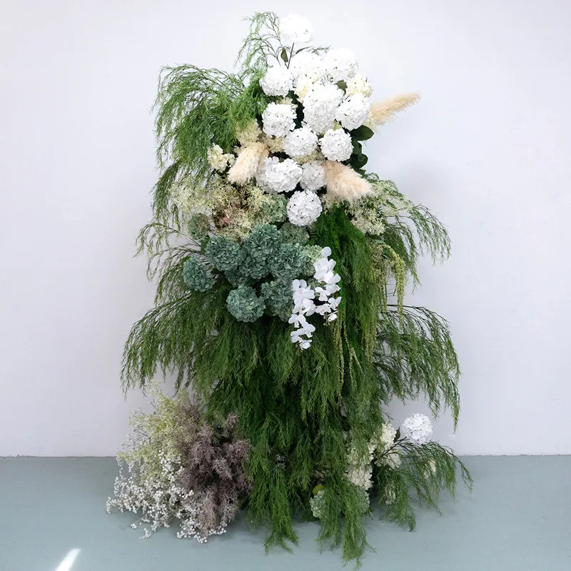 KT board background decoration outdoor activities ceremony layout simulation green flowers
KT board background decoration outdoor activities ceremony layout simulation green flowers