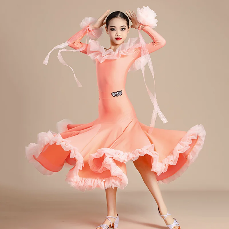 Ballroom Dancing Competition Dress Orange Off Shoulder Tango Modern Dress Girl Waltz Standard Performance Costume Purple VDB7972
Ballroom Dancing Competition Dress Orange Off Shoulder Tango Modern Dress Girl Waltz Standard Performance Costume Purple VDB7972