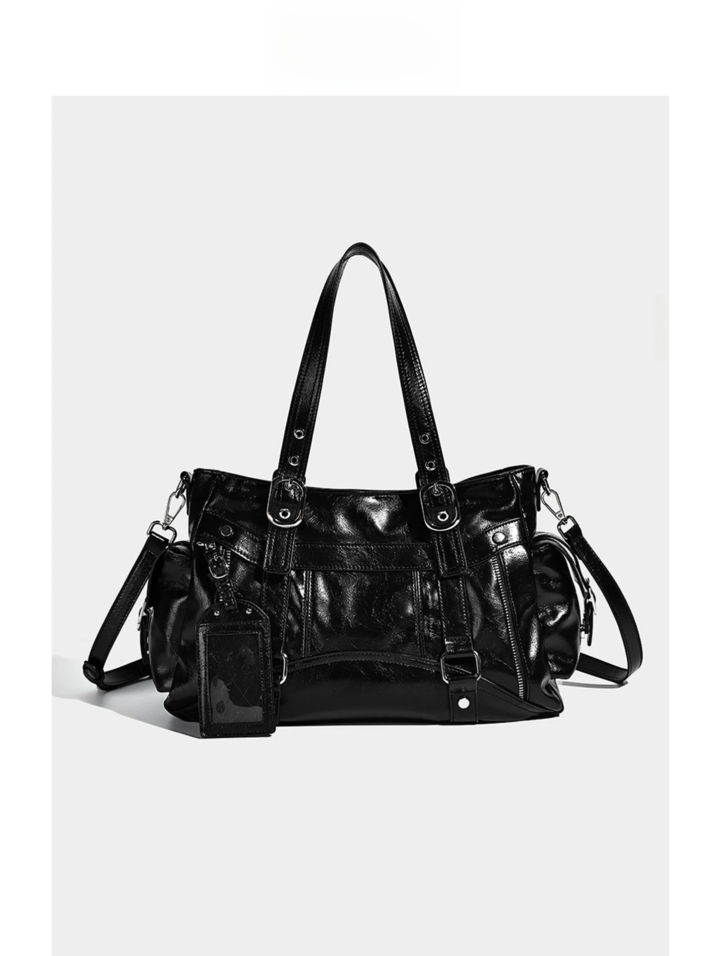 DAOR, оригинальный дизайн, мотоциклетная сумка с мотоциклетными заклепками, объемная уличная крутая женская большая сумка на одно плечо, через плечо...
DAOR, оригинальный дизайн, мотоциклетная сумка с мотоциклетными заклепками, объемная уличная крутая женская большая сумка на одно плечо, через плечо...