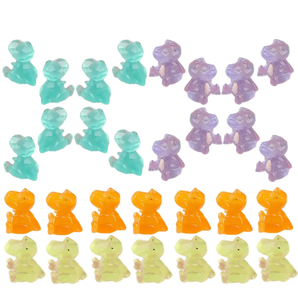 30pcs Glow Dinosaur Figurines Resin Mini Patio Dinosaur Figurine Landscape Decor Cartoon Glow Dark Ornaments Garden Yard Craft
30pcs Glow Dinosaur Figurines Resin Mini Patio Dinosaur Figurine Landscape Decor Cartoon Glow Dark Ornaments Garden Yard Craft