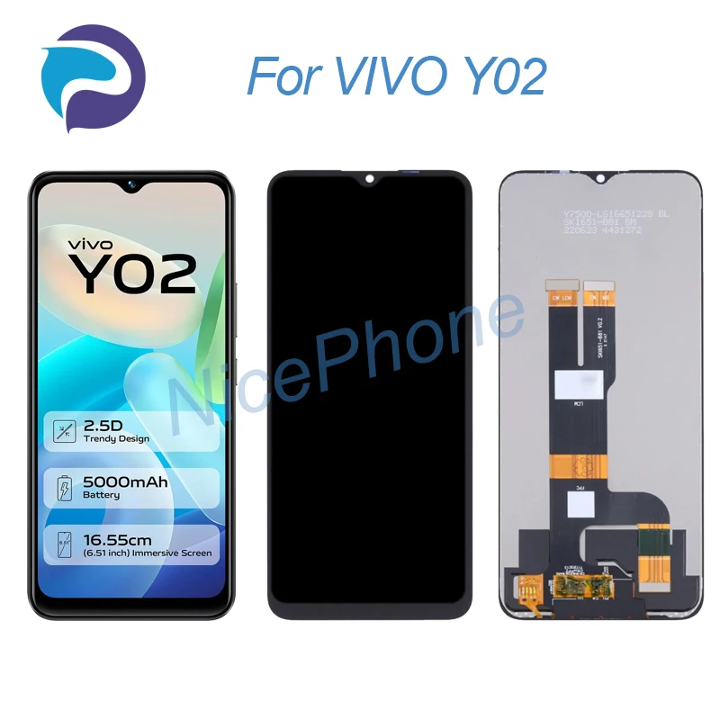 ДЛЯ VIVO Y02 LCD дисплей кодирующий преобразователь сенсорного экрана в сборе Замена 6,51 "для VIVO Y02 экран LCD
ДЛЯ VIVO Y02 LCD дисплей кодирующий преобразователь сенсорного экрана в сборе Замена 6,51 "для VIVO Y02 экран LCD