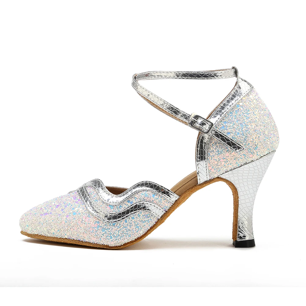 CM016 White Women Latin Dance Shoes Ladies Dance Shoes Tango Salsa Jazz Girl Ballroom Professional Dance Shoes
CM016 White Women Latin Dance Shoes Ladies Dance Shoes Tango Salsa Jazz Girl Ballroom Professional Dance Shoes