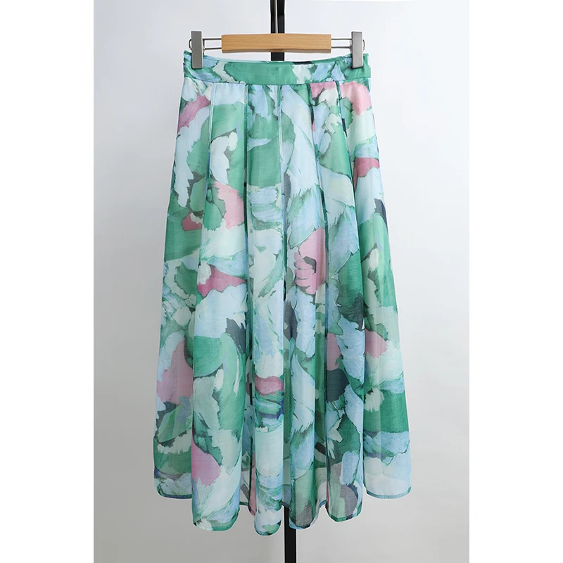 Одежда Awei, новинка лета Izz * t, женская утягивающая универсальная юбка-миди длиной до колена, трапециевидной формы с высокой талией и принтом, подставка
Одежда Awei, новинка лета Izz * t, женская утягивающая универсальная юбка-миди длиной до колена, трапециевидной формы с высокой талией и принтом, подставка