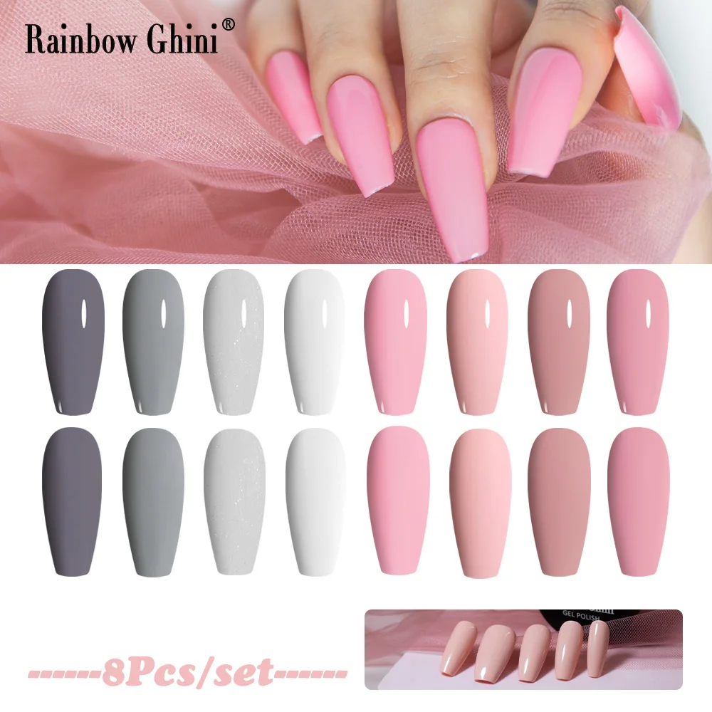 RG 15ml 8Pcs/Lot TPO FREE HEMA FREE Gel Purple Themed Nail Art Set UV Gel Semi Permanent Polish Fresh And Minimalist Nail Polish
RG 15ml 8Pcs/Lot TPO FREE HEMA FREE Gel Purple Themed Nail Art Set UV Gel Semi Permanent Polish Fresh And Minimalist Nail Polish