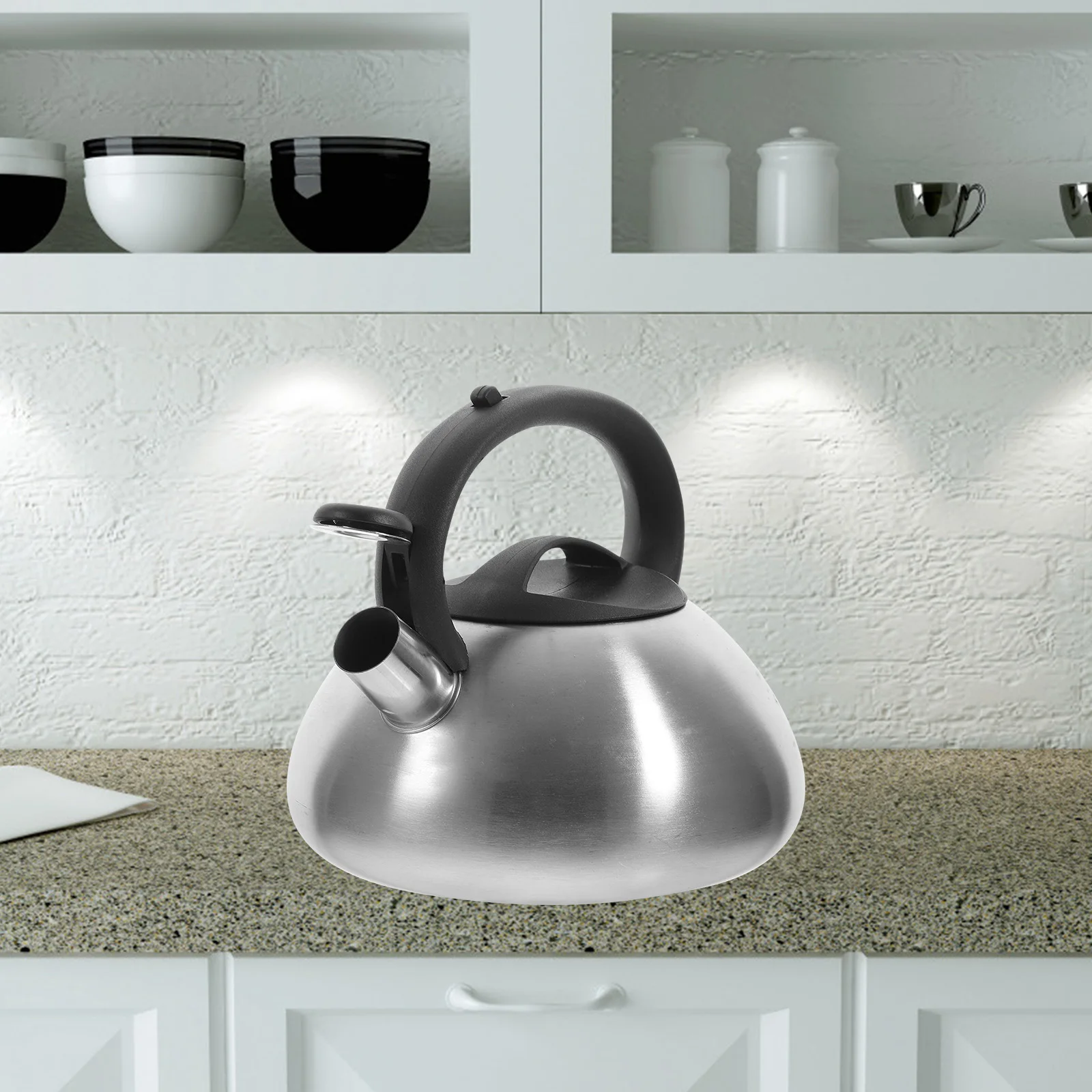 Kettle 3L Stovetop Stainless Steel Pots Non Dripping Spout Ergonomic Handle Suitable Home Office Kitchen Bar Use
Kettle 3L Stovetop Stainless Steel Pots Non Dripping Spout Ergonomic Handle Suitable Home Office Kitchen Bar Use