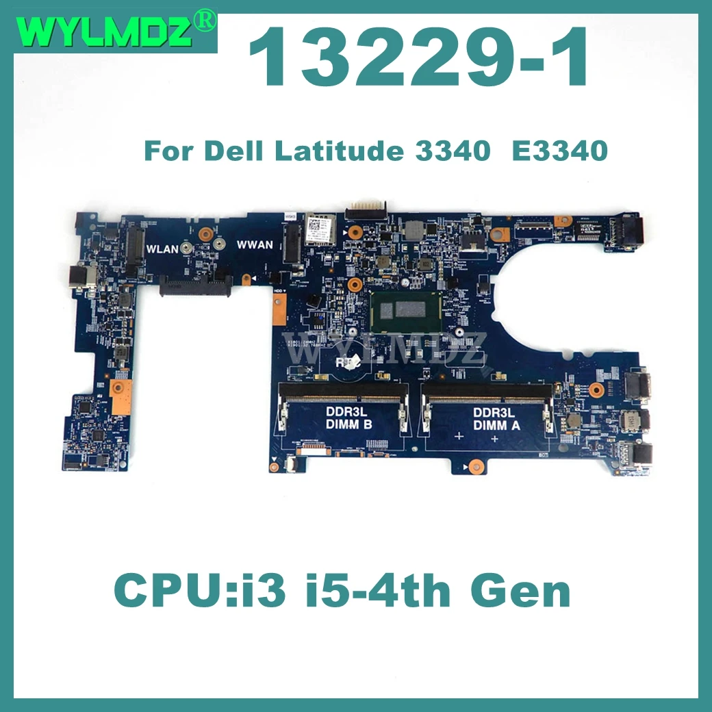 13229-1 Notebook Mainboard For Dell Latitude 3340 E3340 Laptop Motherboard With i3 i5-4th Gen CPU Tested OK
13229-1 Notebook Mainboard For Dell Latitude 3340 E3340 Laptop Motherboard With i3 i5-4th Gen CPU Tested OK