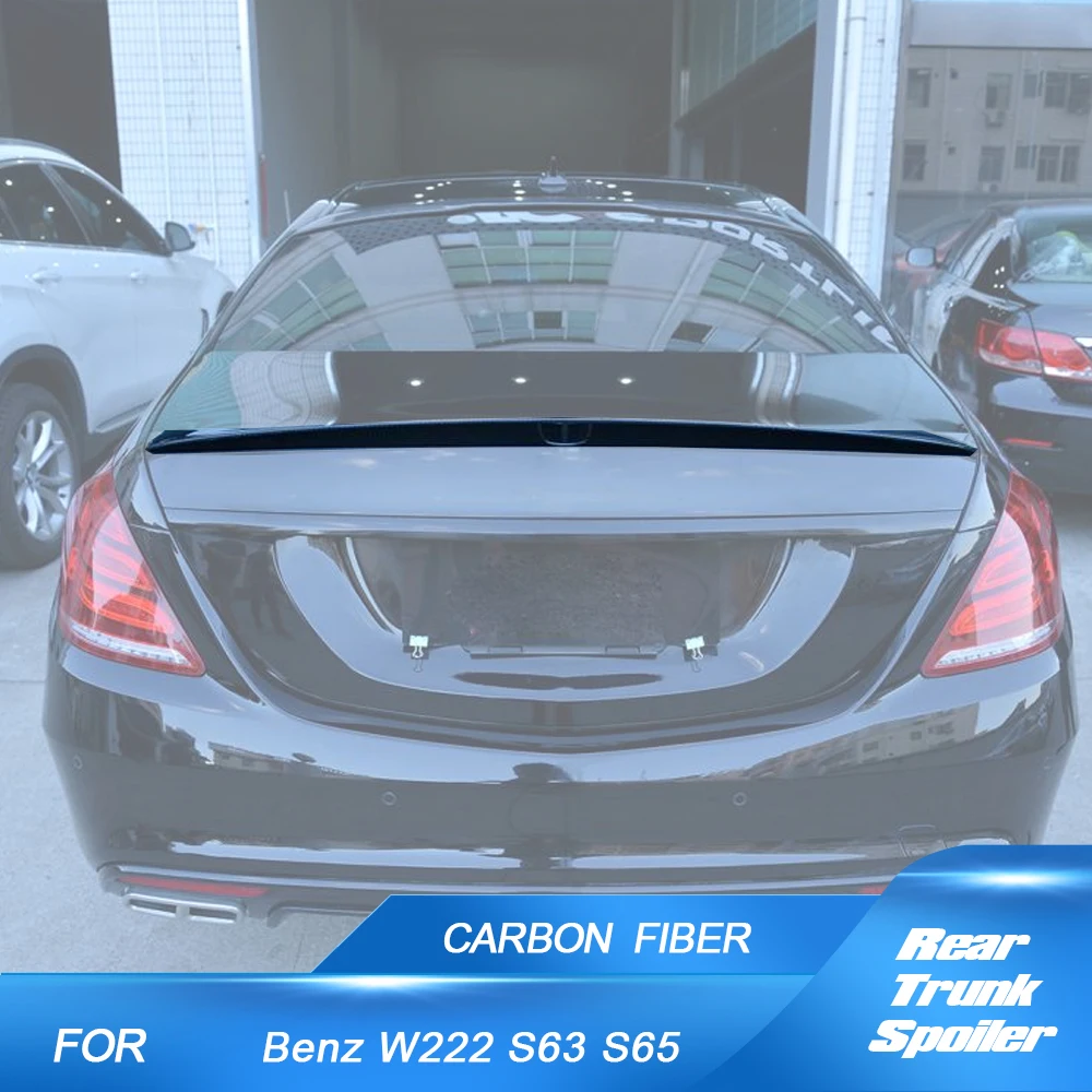 Car Rear Trunk Spoiler Lip Wings for Mercedes-Benz S-Class W222 S63 S65 2014 - 2020 Carbon Fiber Car Rear Boot Wing Lip
Car Rear Trunk Spoiler Lip Wings for Mercedes-Benz S-Class W222 S63 S65 2014 - 2020 Carbon Fiber Car Rear Boot Wing Lip