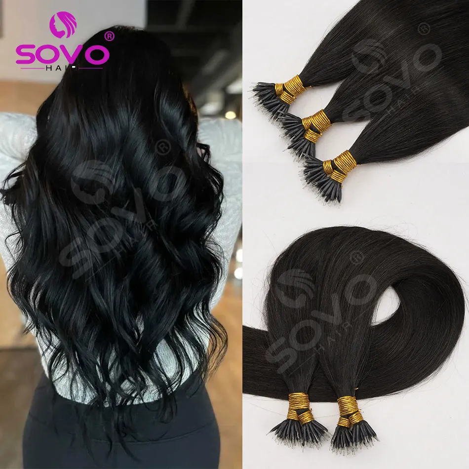 Nano Ring Hair Extensions Human Hair 18 Inch Dark Black 50g Remy Soft Invisible Nano Tip Hair Extensions for Women
Nano Ring Hair Extensions Human Hair 18 Inch Dark Black 50g Remy Soft Invisible Nano Tip Hair Extensions for Women
