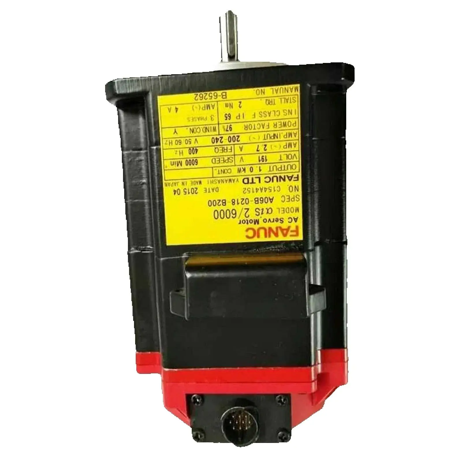 A06B-0218-B605 Fanuc Systems Servo Motor Test OK A06B 0218 B605 
A06B-0218-B605 Fanuc Systems Servo Motor Test OK A06B 0218 B605