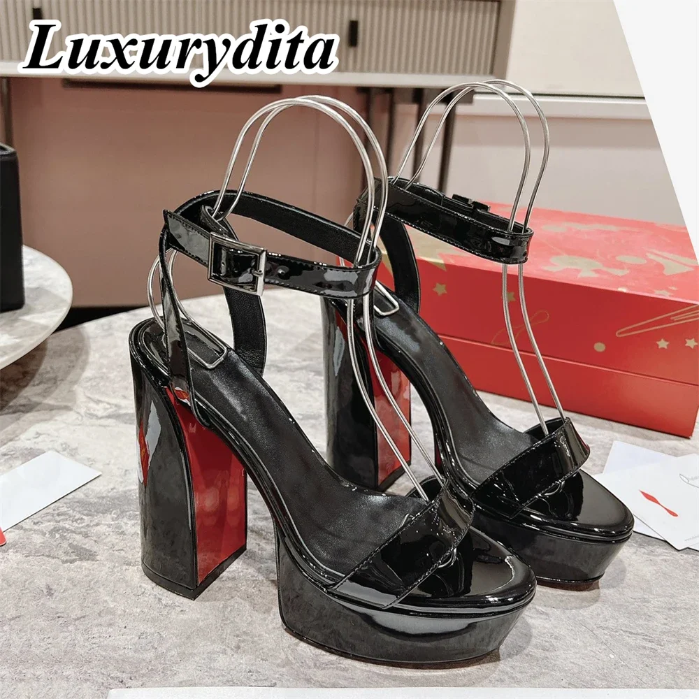 Top Quality Womens High Heels 0-12cm Luxury Fashion Ladies Sandals Designer Classic Red Heel Real Leather soled Mules Shoes 1933
Top Quality Womens High Heels 0-12cm Luxury Fashion Ladies Sandals Designer Classic Red Heel Real Leather soled Mules Shoes 1933