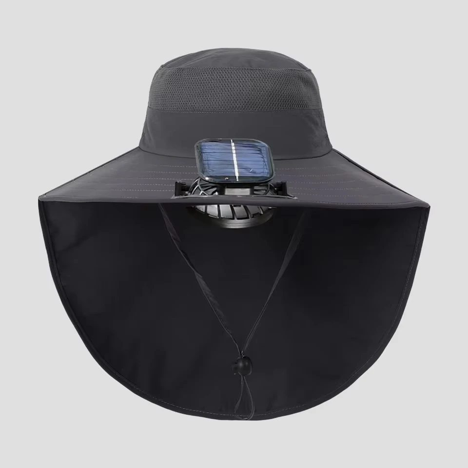 Kids Outdoor Wide Brim Hat With 1 Solar Fan Bucket Hat For Men Women Upf 50+ Bucket Fishing & Beach Hat Mourning Hat
Kids Outdoor Wide Brim Hat With 1 Solar Fan Bucket Hat For Men Women Upf 50+ Bucket Fishing & Beach Hat Mourning Hat