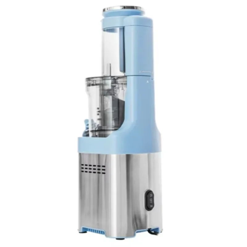High Quality Electric Stainless Steel Masticating Juicer with Chopping and Low Noise for Home & Outdoor Use
High Quality Electric Stainless Steel Masticating Juicer with Chopping and Low Noise for Home & Outdoor Use
