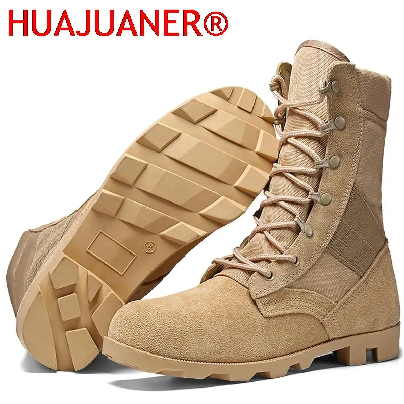 Genuine Leather Male Boots Desert Combat Boots Outdoor Hiking Shoes Training Tactical Boots Non-slip Men Boots 2023
Genuine Leather Male Boots Desert Combat Boots Outdoor Hiking Shoes Training Tactical Boots Non-slip Men Boots 2023