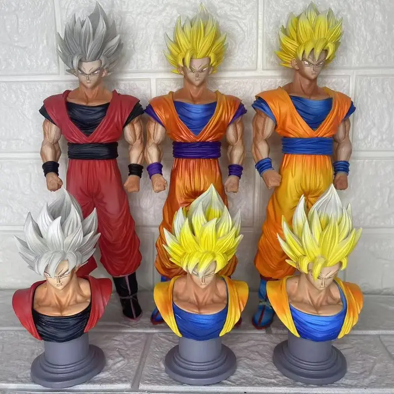 Dragon Ball Z Goku Warrior Action Figure - Double Headed Super Saiyan Statue Model Collection GK Toy for Birthday Gift
Dragon Ball Z Goku Warrior Action Figure - Double Headed Super Saiyan Statue Model Collection GK Toy for Birthday Gift