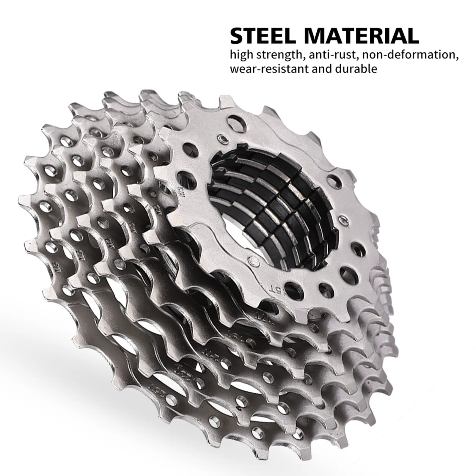 ZTTO Road Bike Freewheel Cassette Sprocket 8 Speed 11-25T Bicycle Replacement Accessory
ZTTO Road Bike Freewheel Cassette Sprocket 8 Speed 11-25T Bicycle Replacement Accessory