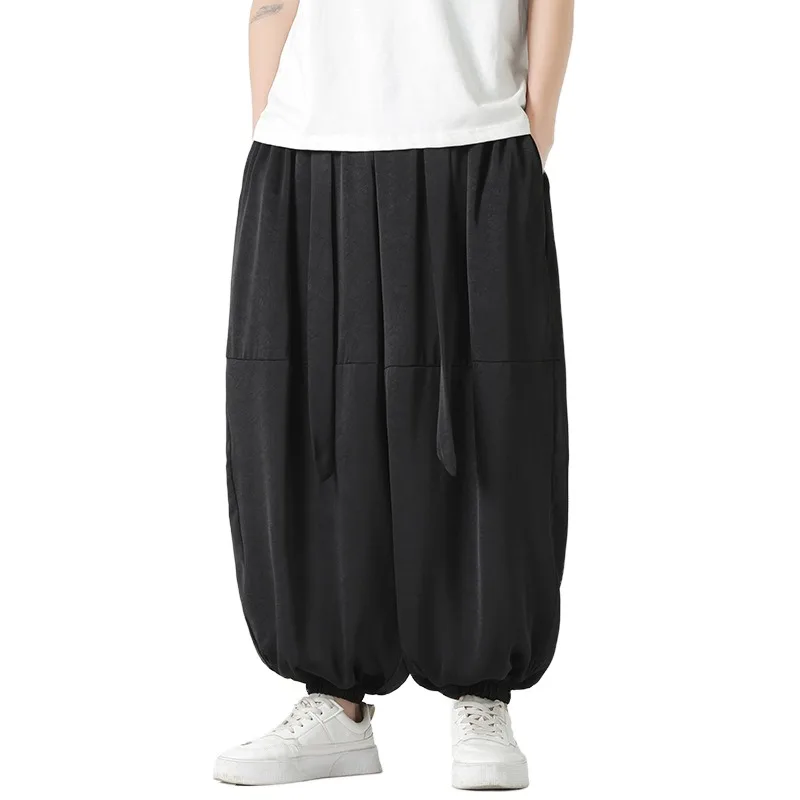 Spring and Summer New Men's Trend Pleated Jacquard New Chinese Style Loose Harlan Pants
Spring and Summer New Men's Trend Pleated Jacquard New Chinese Style Loose Harlan Pants