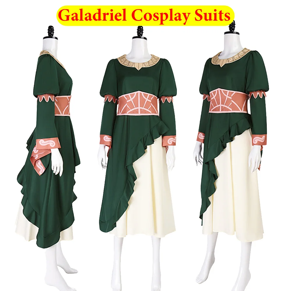 Medieval Galadriel Cosplay Girdle Costume Retro Adult Girls Clothing Long Dress Outfits Halloween Carnival Dress-Up Party Suit
Medieval Galadriel Cosplay Girdle Costume Retro Adult Girls Clothing Long Dress Outfits Halloween Carnival Dress-Up Party Suit