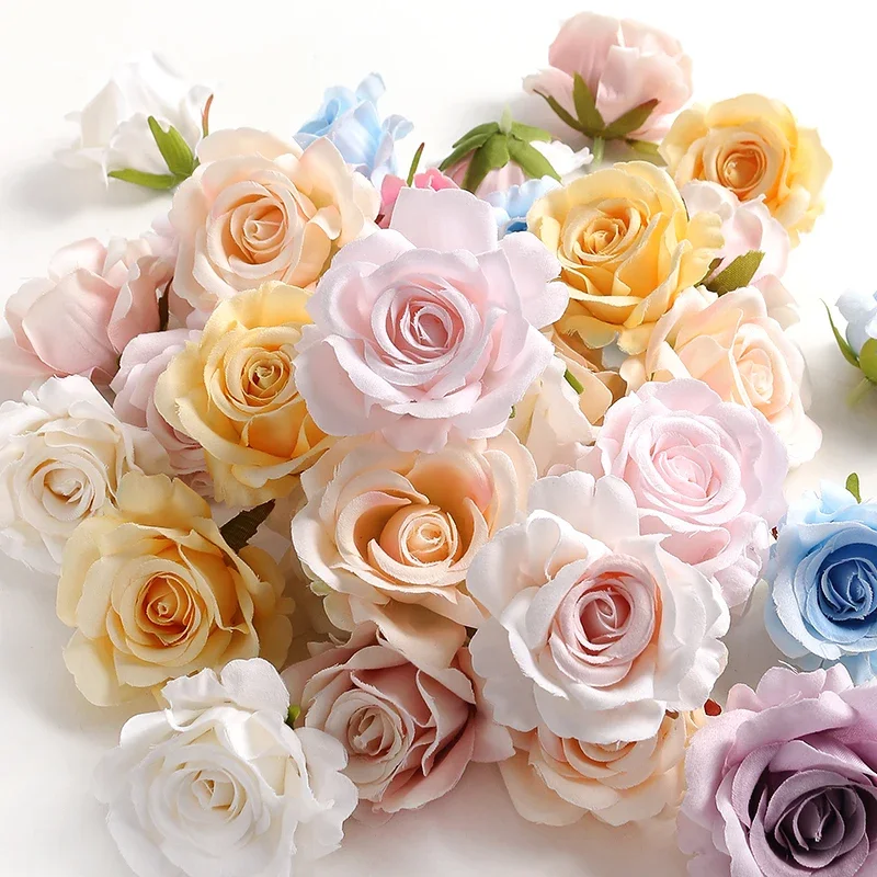 5/10pcs Silk Rose Artificial Flower Head Scrapbooking Home Wedding Wall Decoration Christmas DIY Wreath Candy Box Cake Decor
5/10pcs Silk Rose Artificial Flower Head Scrapbooking Home Wedding Wall Decoration Christmas DIY Wreath Candy Box Cake Decor