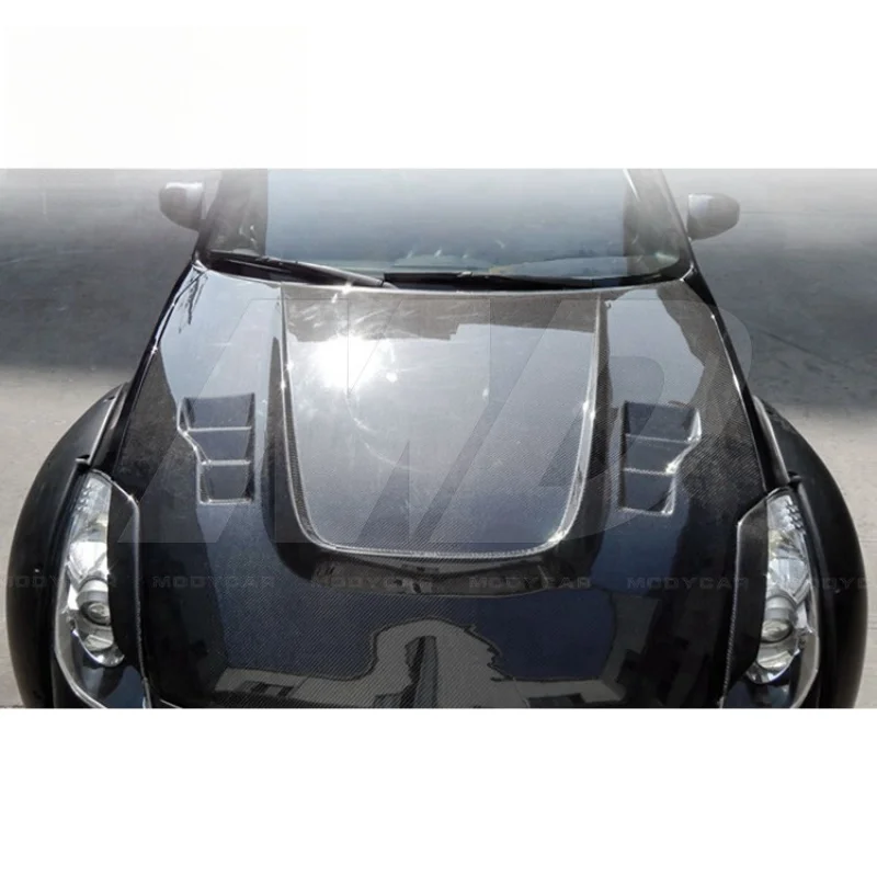 for Nissan 350Z Z33 2006-2008 Modycar Style Carbon Fiber Hood
for Nissan 350Z Z33 2006-2008 Modycar Style Carbon Fiber Hood