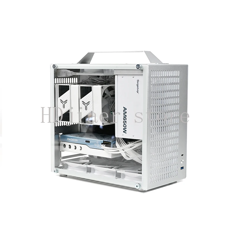 U45 all aluminum back wired portable A4 handheld mini C2 large power mATX/ITX small host box
U45 all aluminum back wired portable A4 handheld mini C2 large power mATX/ITX small host box