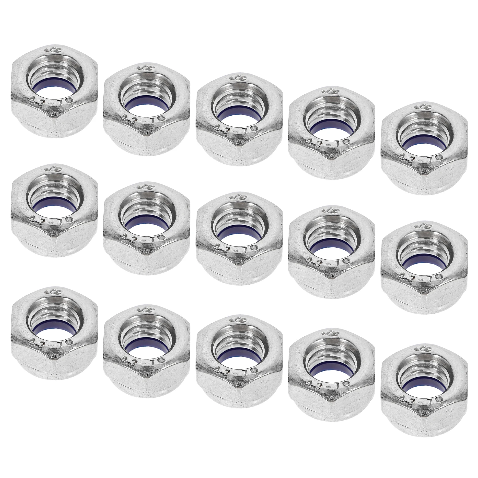 15 Pcs Locknut Nuts Hexagonal Bolt and Metal Machinery Bolts Screws Construction Hardware
15 Pcs Locknut Nuts Hexagonal Bolt and Metal Machinery Bolts Screws Construction Hardware