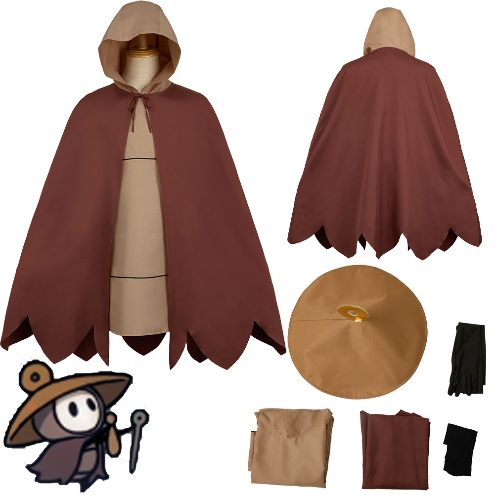 Game Silksong of Hollow Knight Cosplay Sherma Costume Cloak Cloth Women Outfits Suits Party Disguise Roleplay Halloween Carnival
Game Silksong of Hollow Knight Cosplay Sherma Costume Cloak Cloth Women Outfits Suits Party Disguise Roleplay Halloween Carnival