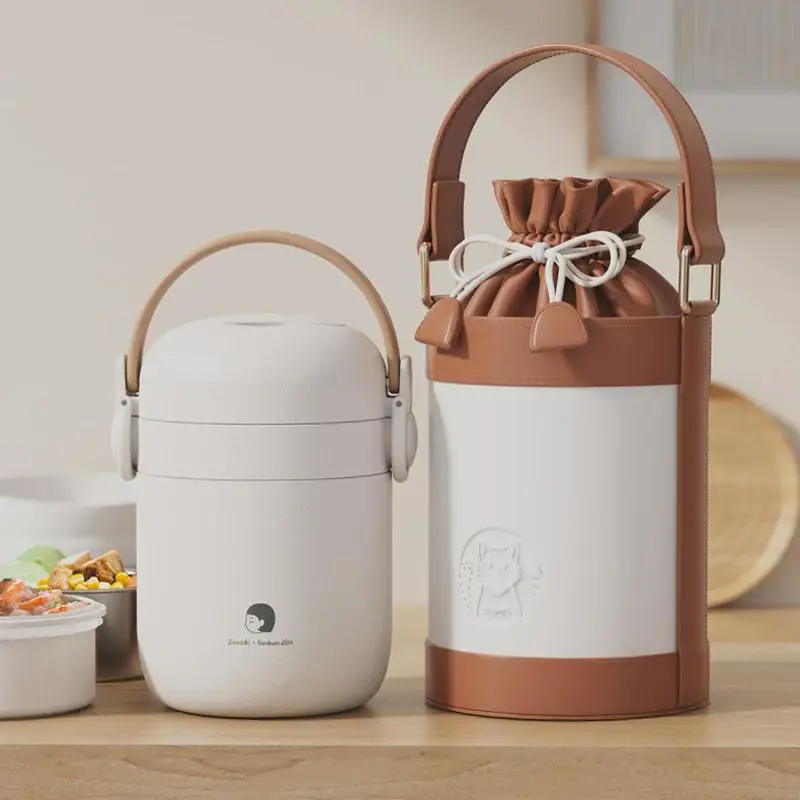 Large Capacity Stainless Steel Insulated Lunch Box Portable Bento Box Thermal Bucket for Working Women Students Multi-layer R...
Large Capacity Stainless Steel Insulated Lunch Box Portable Bento Box Thermal Bucket for Working Women Students Multi-layer R...