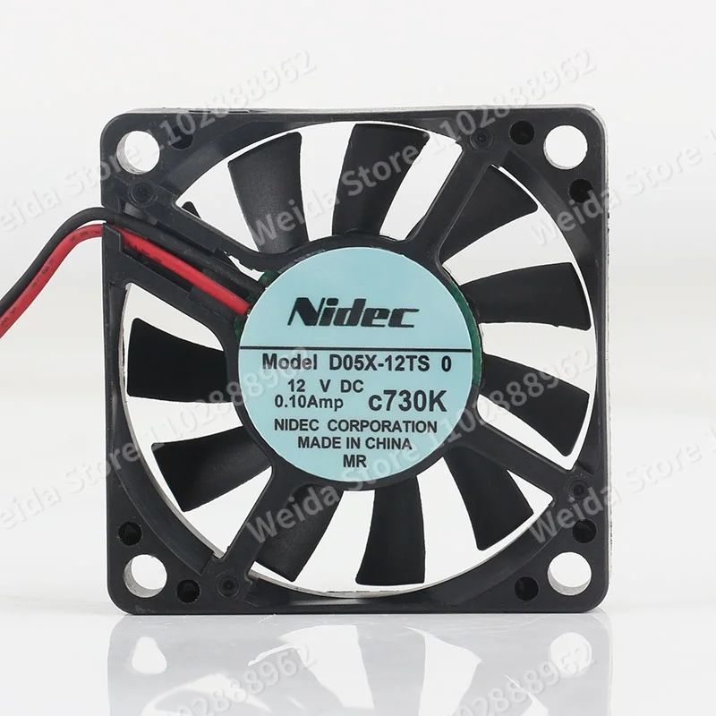 New genuine Nidec 5010 cooling fan DC 5CM 12V ultra quiet 0.08A 50X50X10MM D05X-12TS 3-wire
New genuine Nidec 5010 cooling fan DC 5CM 12V ultra quiet 0.08A 50X50X10MM D05X-12TS 3-wire
