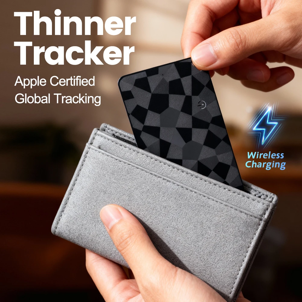 Wallet Tracker Card Wireless Charging Smart Tags For Iphone A-pple Device Find My App Bluetooth Ultrathin Wallet Key Finder Card
Wallet Tracker Card Wireless Charging Smart Tags For Iphone A-pple Device Find My App Bluetooth Ultrathin Wallet Key Finder Card