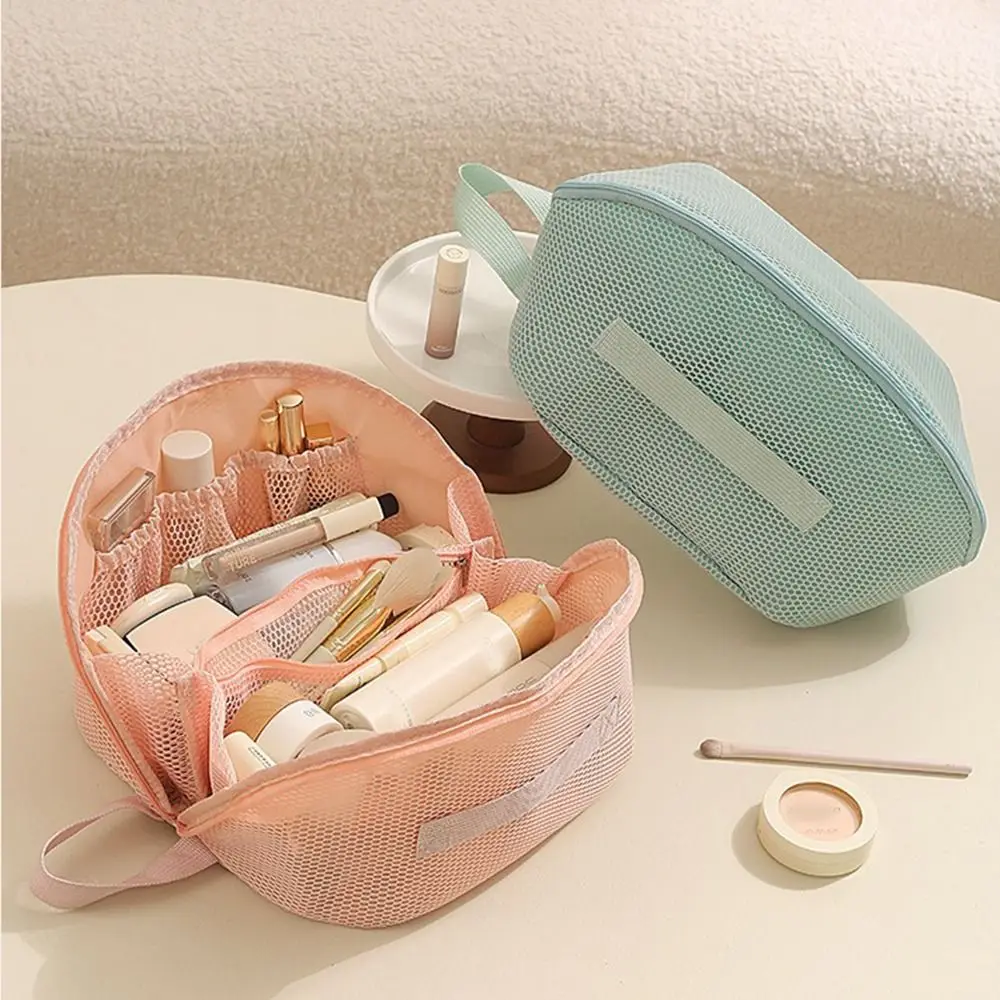 Portable Mesh Makeup Bag Hand-held Breathable Cosmetic Bag Large Capacity Lightweight Toiletry Organizer Bag Makeup Organizer
Portable Mesh Makeup Bag Hand-held Breathable Cosmetic Bag Large Capacity Lightweight Toiletry Organizer Bag Makeup Organizer