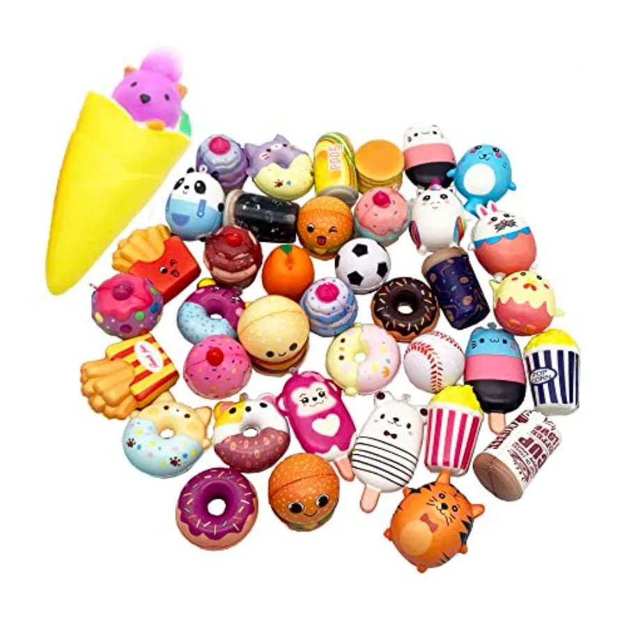30 Pack Squishies Sets Slow Rising Kawaii Cute 1pc Jumbo + 29pcs Medium/Mini Size Random Cake Bread Panda Bun Cartoon Series St
30 Pack Squishies Sets Slow Rising Kawaii Cute 1pc Jumbo + 29pcs Medium/Mini Size Random Cake Bread Panda Bun Cartoon Series St