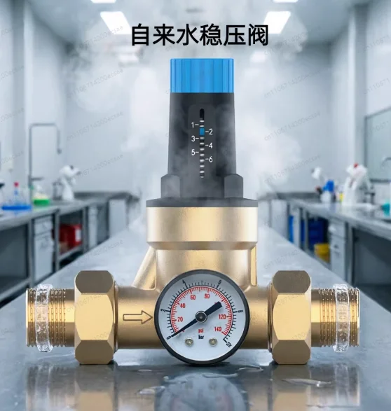 DN25 DN32 Brass Pressure Reducing Valve with Gauge Pipeline High Flow Filter 2-way Static Pressure Reducing Valve
DN25 DN32 Brass Pressure Reducing Valve with Gauge Pipeline High Flow Filter 2-way Static Pressure Reducing Valve