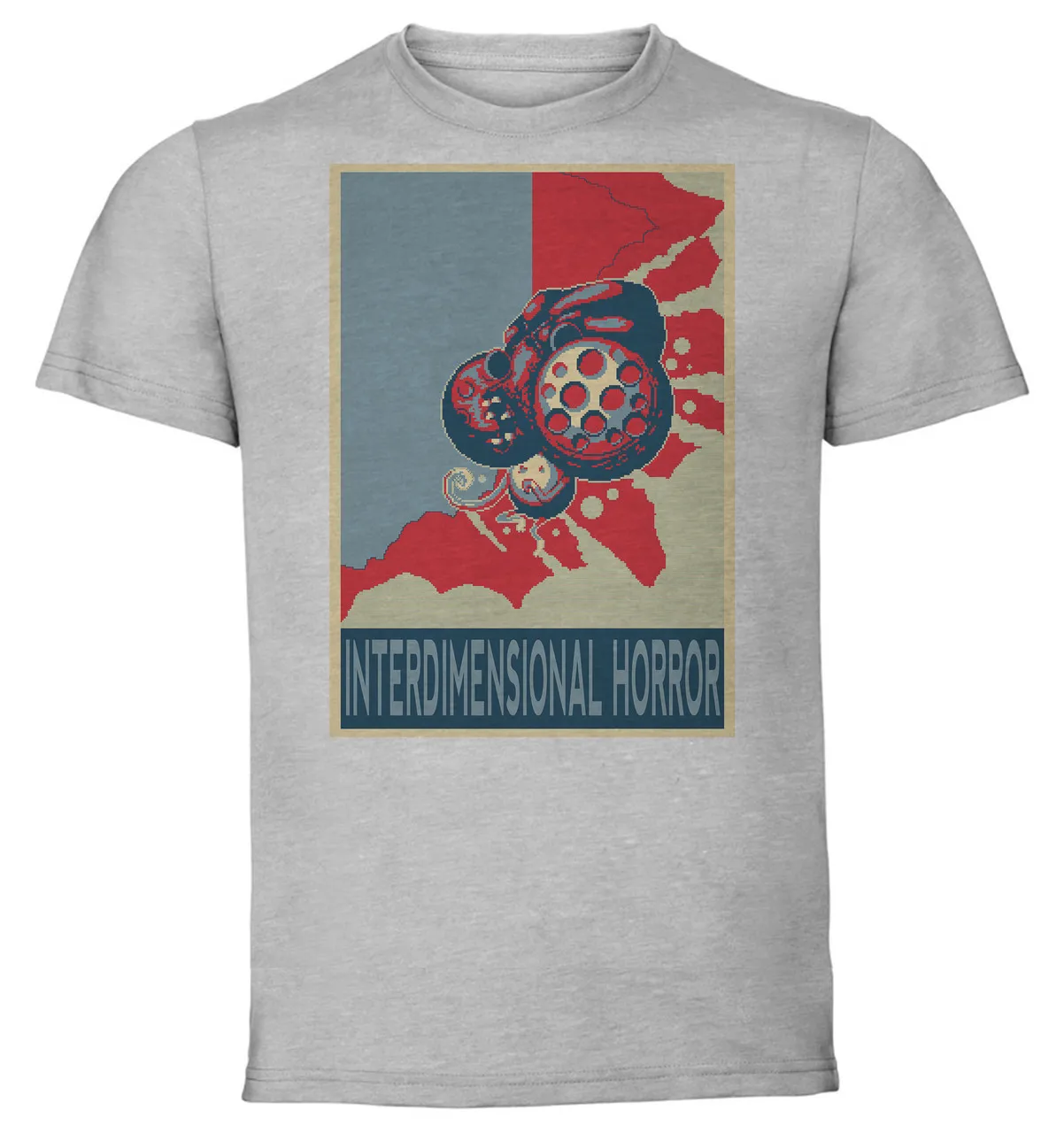 T-Shirt Unisex - Grey - Propaganda - Enter The Gungeon Interdimensional Horror
T-Shirt Unisex - Grey - Propaganda - Enter The Gungeon Interdimensional Horror