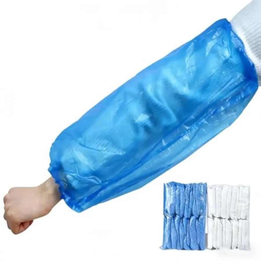 Disposable Waterproof Arm Sleeve Covers, 100PCS Plastic Oversleeves for Painting Repairing Cleaning
Disposable Waterproof Arm Sleeve Covers, 100PCS Plastic Oversleeves for Painting Repairing Cleaning