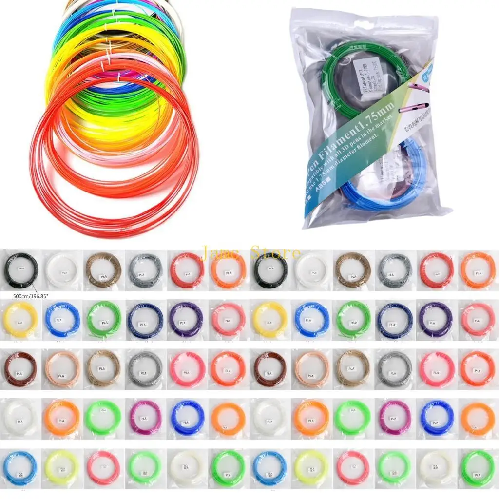 LX0B Стержни для 3D-ручки, 20 цветов, нить для 3D-ручки PCL, 1,75 мм, нетоксичная, гладкая
LX0B Стержни для 3D-ручки, 20 цветов, нить для 3D-ручки PCL, 1,75 мм, нетоксичная, гладкая