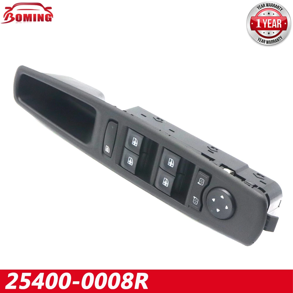 25400-0008R New Car Power Window Switch Control Master Switches 80961-0007R 254000008R For Renault Fluence 2.0L 2009-2016
25400-0008R New Car Power Window Switch Control Master Switches 80961-0007R 254000008R For Renault Fluence 2.0L 2009-2016