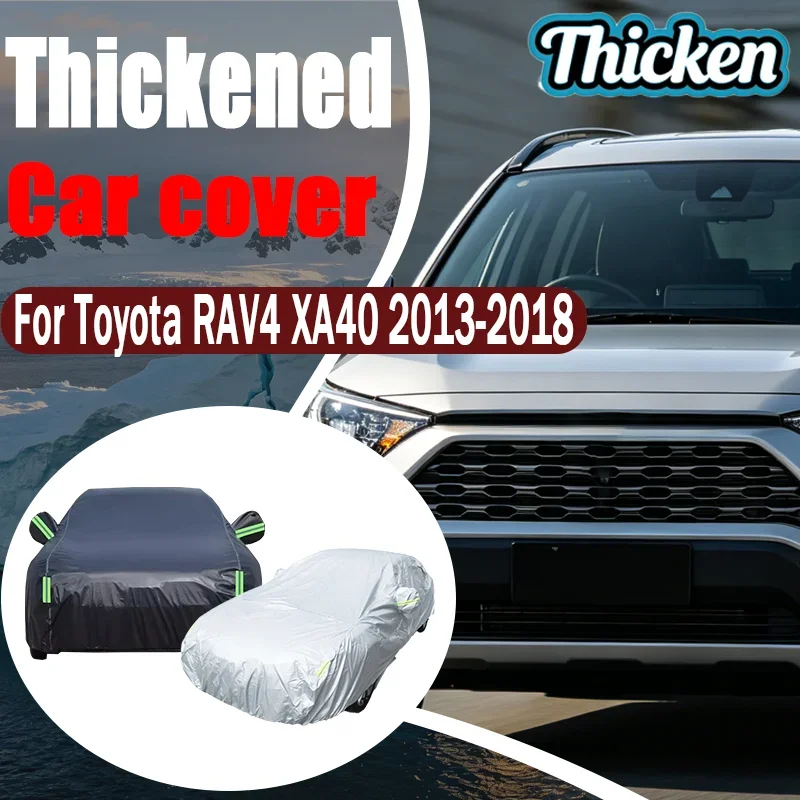 Suitable for Toyota RAV4 XA40 2013-2018 All Weather Oxford Car Cover Waterproof Anti Hail UV Windproof Anti Scratch Outdoor Cove
Suitable for Toyota RAV4 XA40 2013-2018 All Weather Oxford Car Cover Waterproof Anti Hail UV Windproof Anti Scratch Outdoor Cove